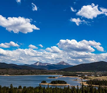 Dillon Reservoir, Frisco, Colorado.